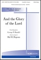 And the Glory of the Lord SAB choral sheet music cover